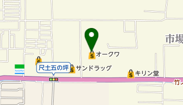 オズラルーナ店の地図画像