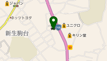 生駒市消防団 機動第2分団の地図画像