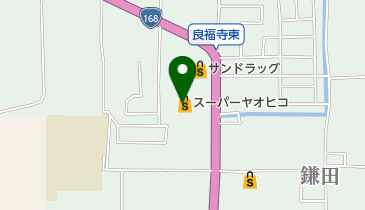 フランスヤ良福寺店の地図画像