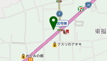 サプライズの地図画像