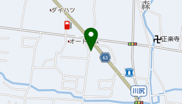 KURUMAYA岩出店の地図画像