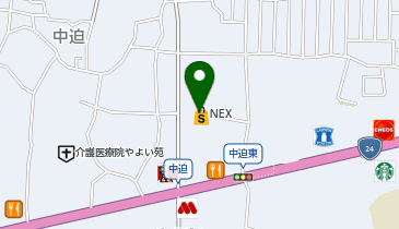 エバグリーン岩出中迫店の地図画像