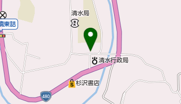 清水森林組合の地図画像