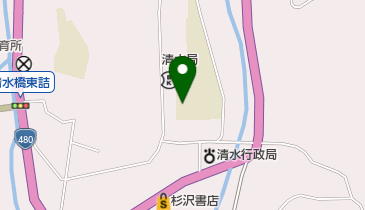 有田川町立 清水図書室の地図画像