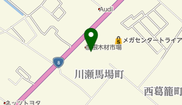 木の上田の地図画像