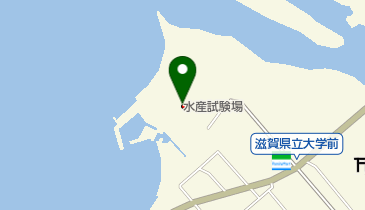 滋賀県水産試験場の地図画像