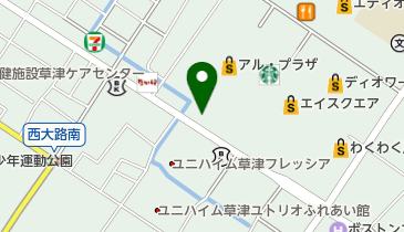 焼肉安田良の地図画像