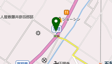 ジョーシン東近江店の地図画像