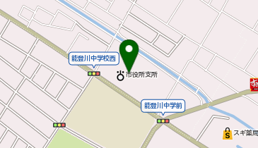 児童生徒成長支援室能登川分室さわやか教室の地図画像