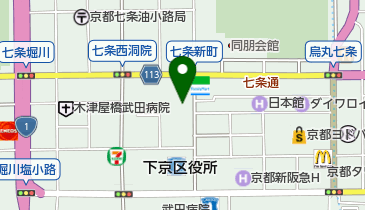 トラスコ中山株式会社京都支店の地図画像