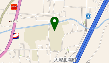 京都市 公設民営児童館 大塚児童館の地図画像