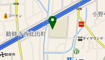 京都市 公設民営児童館 小野児童館の地図画像