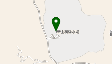 京都市役所 上下水道局 新山科浄水場の地図画像