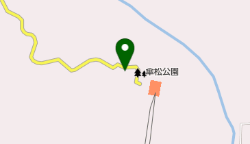 傘松小倉屋の地図画像