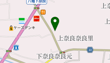浅居タイヤの地図画像