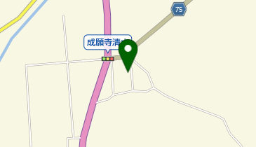 山口理容室の地図画像