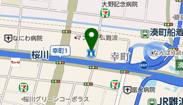 HPC西ナンバ卓球センターの地図画像