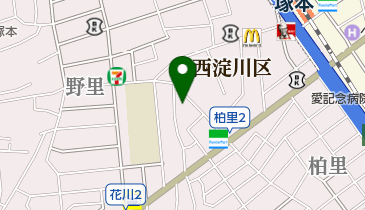 きものしみぬき専科の地図画像