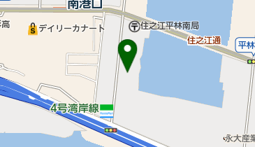 マリンフーズ株式会社大阪事業所の地図画像