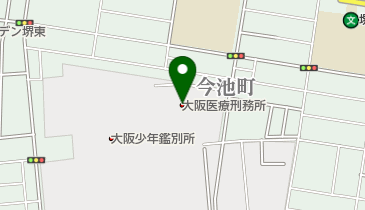 大阪医療刑務所の地図画像