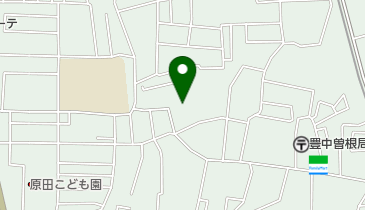 原田城跡・旧羽室家住宅の地図画像