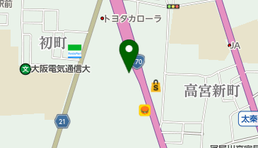 トラックショップケンズの地図画像