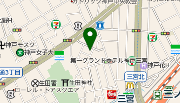 串カツ鎌谷商店の地図画像