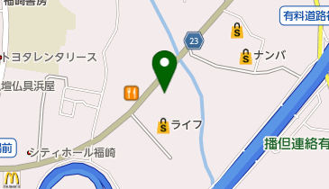 ドッグサロンくららの地図画像