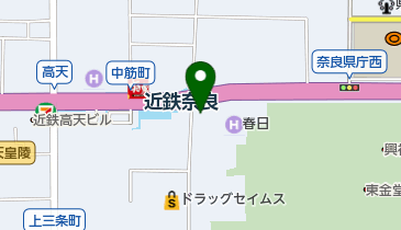 寛永堂奈良本店の地図画像