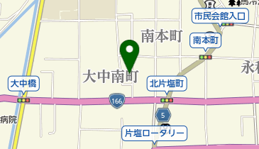 吉田表具店の地図画像