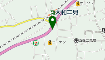 ヘアーサロンニシデの地図画像