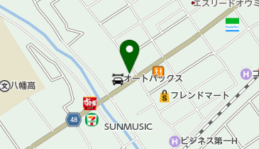 ひまわり代行運転の地図画像