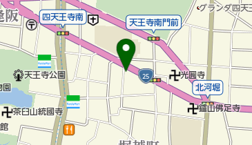 川柳塔社の地図画像