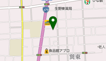 ビバ・パエリア生野・加美店の地図画像