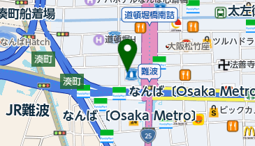 リペアースタジオなんば店の地図画像