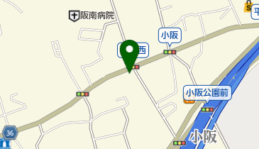 ポパイ理容の地図画像