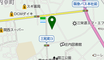 株式会社新高機械製作所の地図画像