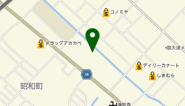 ホリデイスポーツクラブ泉大津の地図画像