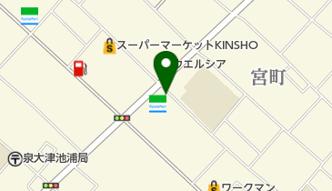 おおしま整骨院の地図画像