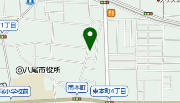 宗教法人グレース宣教会 八尾会堂の地図画像