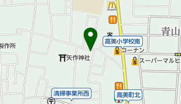近畿税理士会八尾支部の地図画像