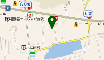 青山デイサービス伊賀の地図画像