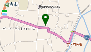 くまい酒店の地図画像