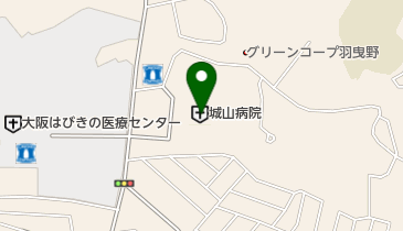 城山病院の地図画像