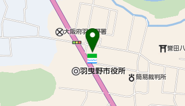 のらや羽曳野店の地図画像