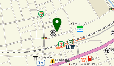 住吉グローバル薬局の地図画像