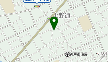 上野会館の地図画像