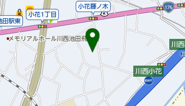 北摂運輸株式会社の地図画像
