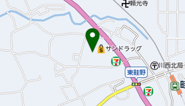 株式会社デミック川西店の地図画像