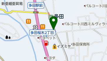 山田商店の地図画像